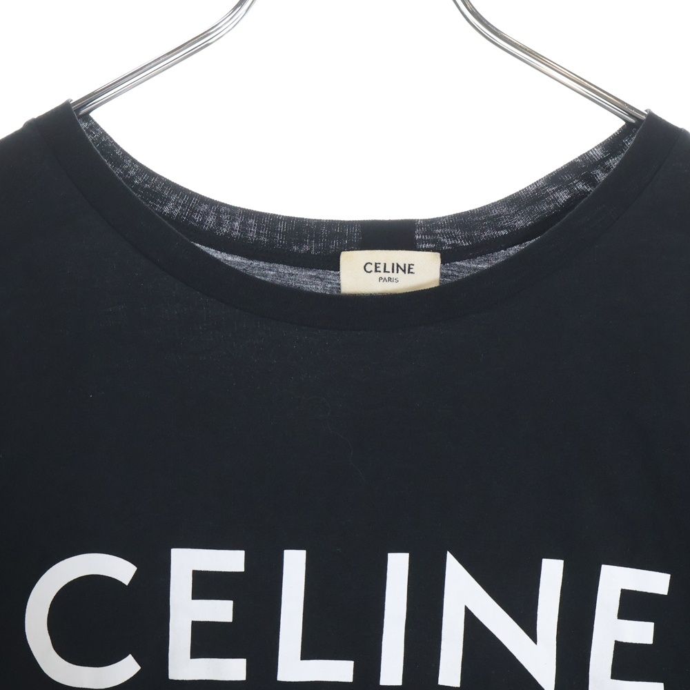 CELINE (セリーヌ) Logo Print Tee X237370E ロゴプリント 半袖T