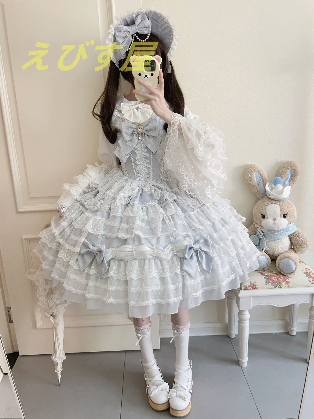 夢幻序章】オリジナルデザイン ロリータ洋装 ドール感JSKハーネス