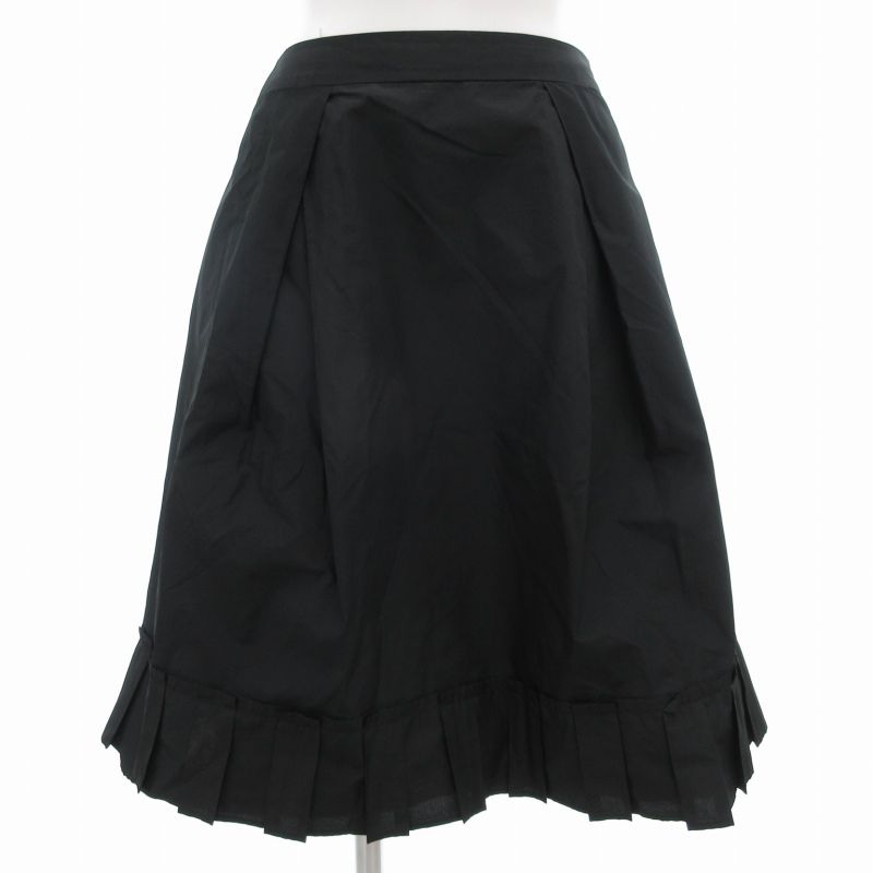 【新品】◼️トゥービーシック◼️フレアスカート◼️上品◼️ トゥービーシック TO BE CHIC フレアスカート タック ひざ丈