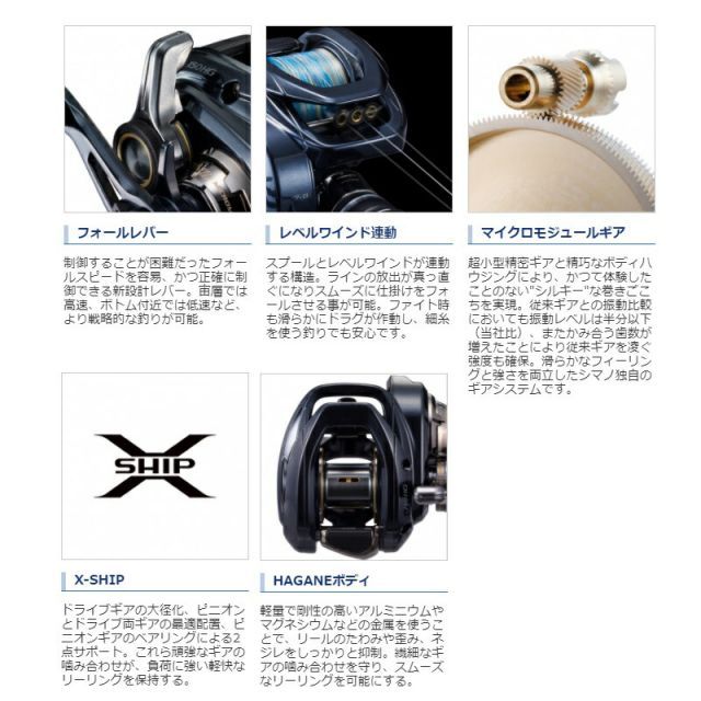 シマノ 21 グラップラー 151HG / 左ハンドル | 釣具 釣り