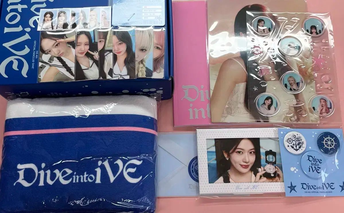 ファンクラブ IVE(アイヴ) DIVE Qoo10] フル 入会特典キット IVE