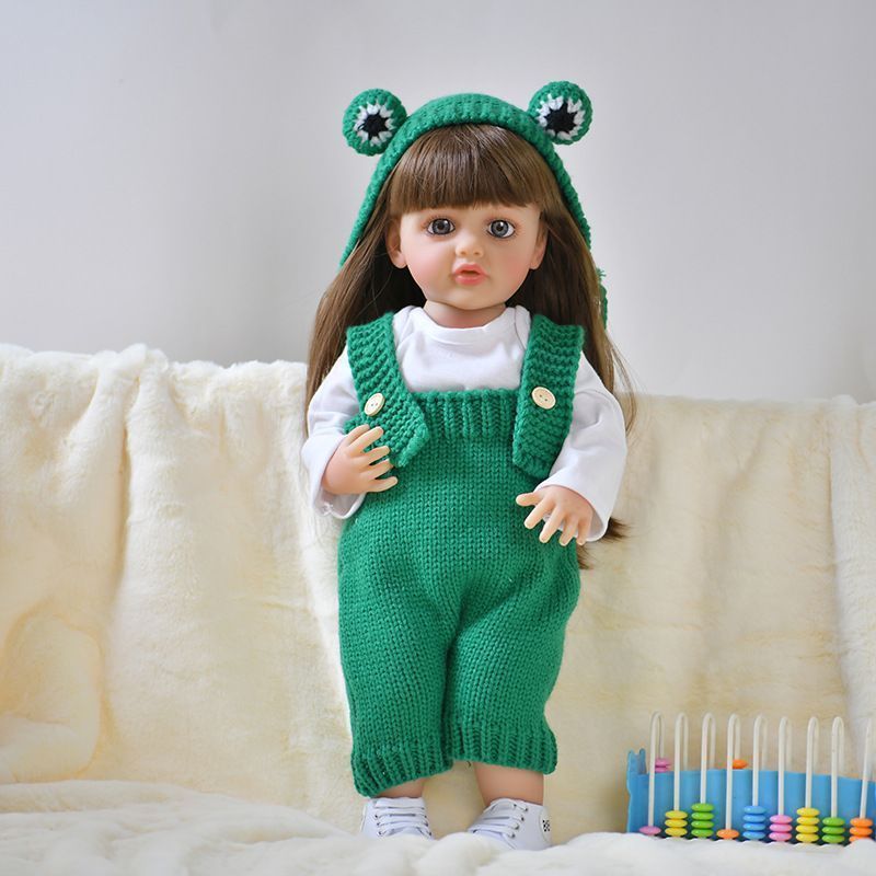★新品★リボーンドール フルシリコン 超リアルベビーちゃん 女の子 洋服付き Amazon | TEYVIYI リボーンドール 人形 47cm 骨格付き リアル