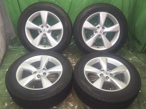 DUNLOP スタッドレス レクサスRX純正 18インチ ダンロップ ウインターマックス