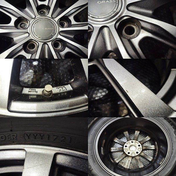 YK ice GUARD iG60 215 60R17 スタッドレス YFC GRASS 17インチ 7J5HPCD114.3 48 21年製 バリ溝 C-HR エスティマ等 KTL532 FFCRYSTALESIA_COM