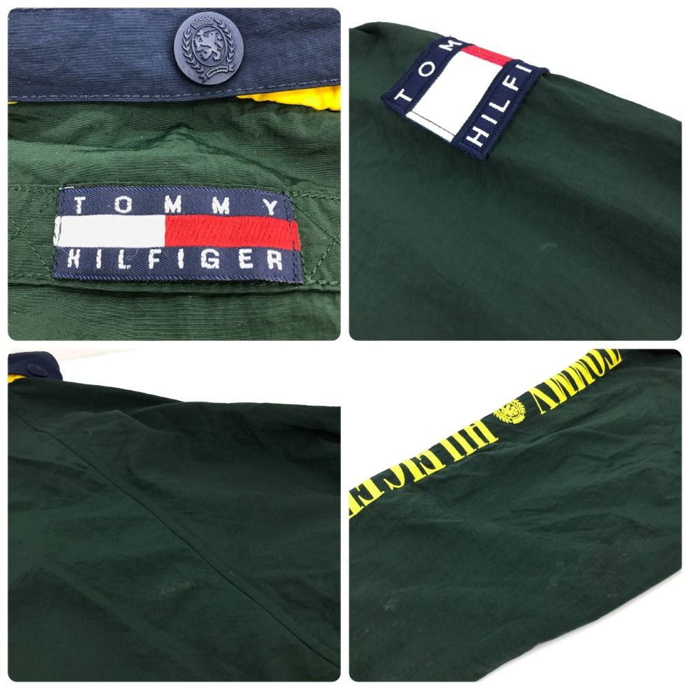 05w01012 トミーヒルフィガー TOMMY HILFIGER 90年代 セーリングジャケット T-pablow着用モデル グリーン XL タイ製  メンズ ナイロンジャケット ナイロン 【中古品】 - メルカリ