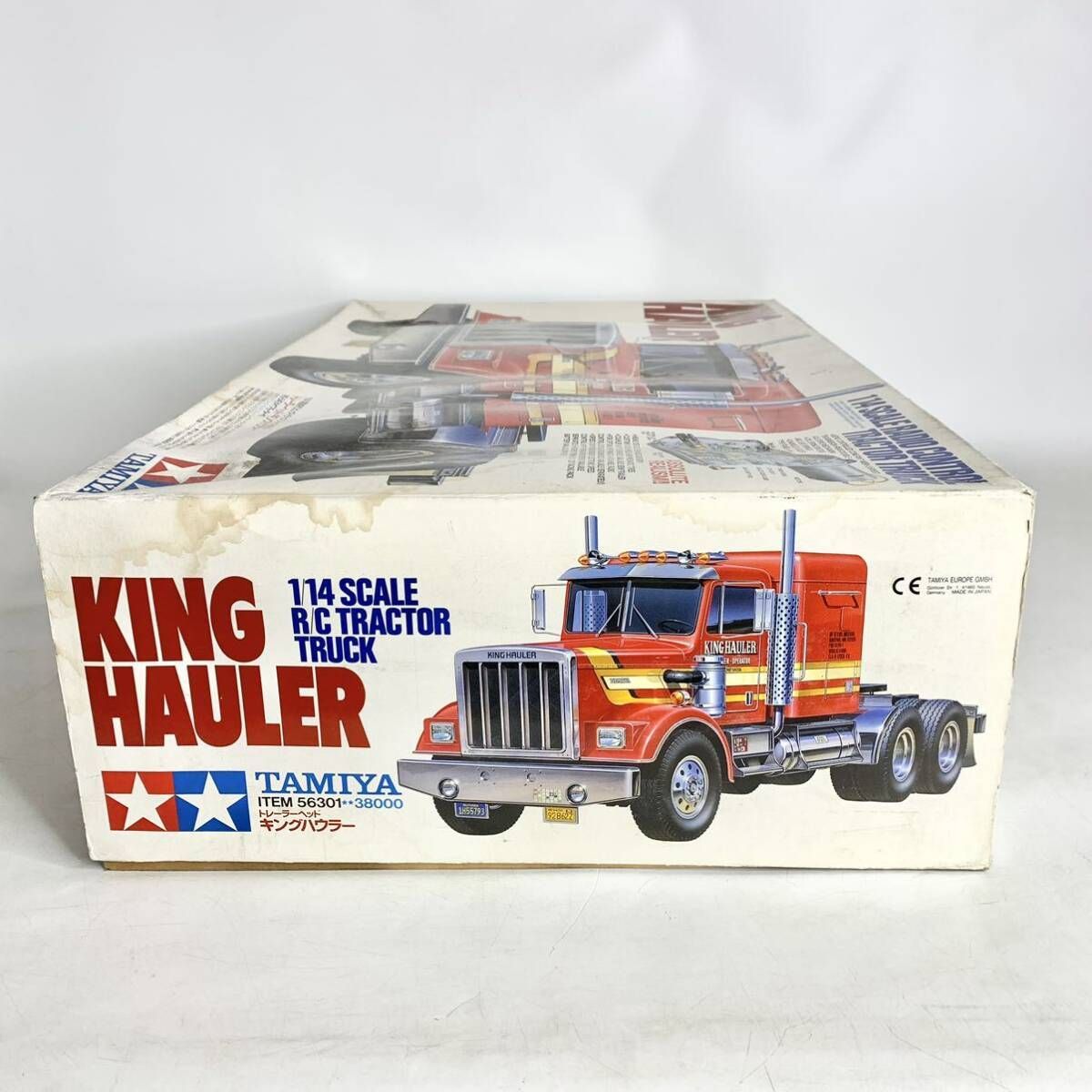 空箱 タミヤ トレーラーヘッド キングハウラー KING HAULER 1/14 電動RC ビッグトラック プラモデル TAMIYA 56301 元箱  現状品 - メルカリ