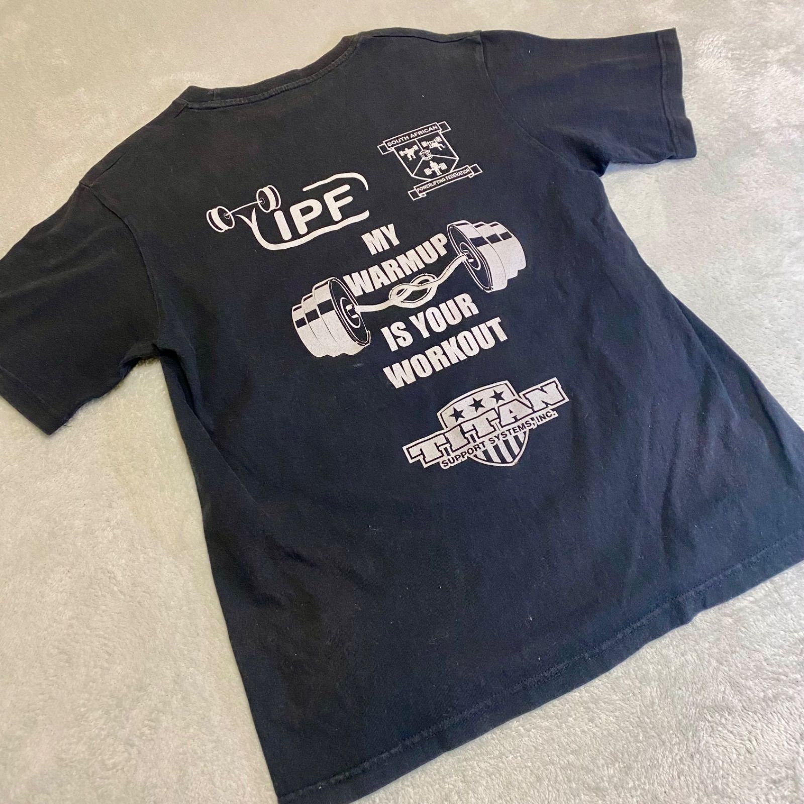 VIC BAY】筋トレTシャツ ベンチプレス トレーニー フィットネス