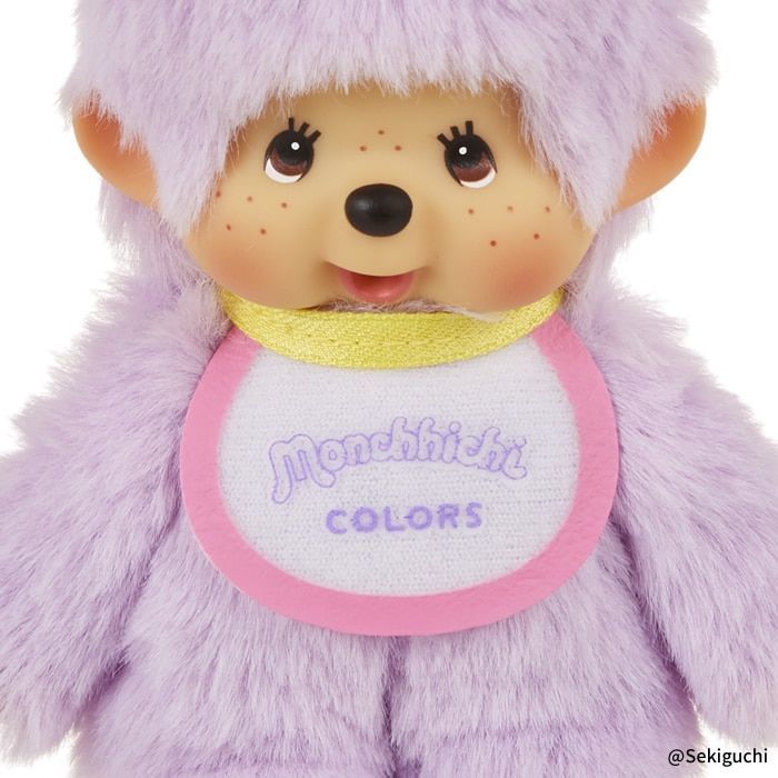モンチッチ COLORS カラーズ キーチェーン パープル 226955 セキグチ