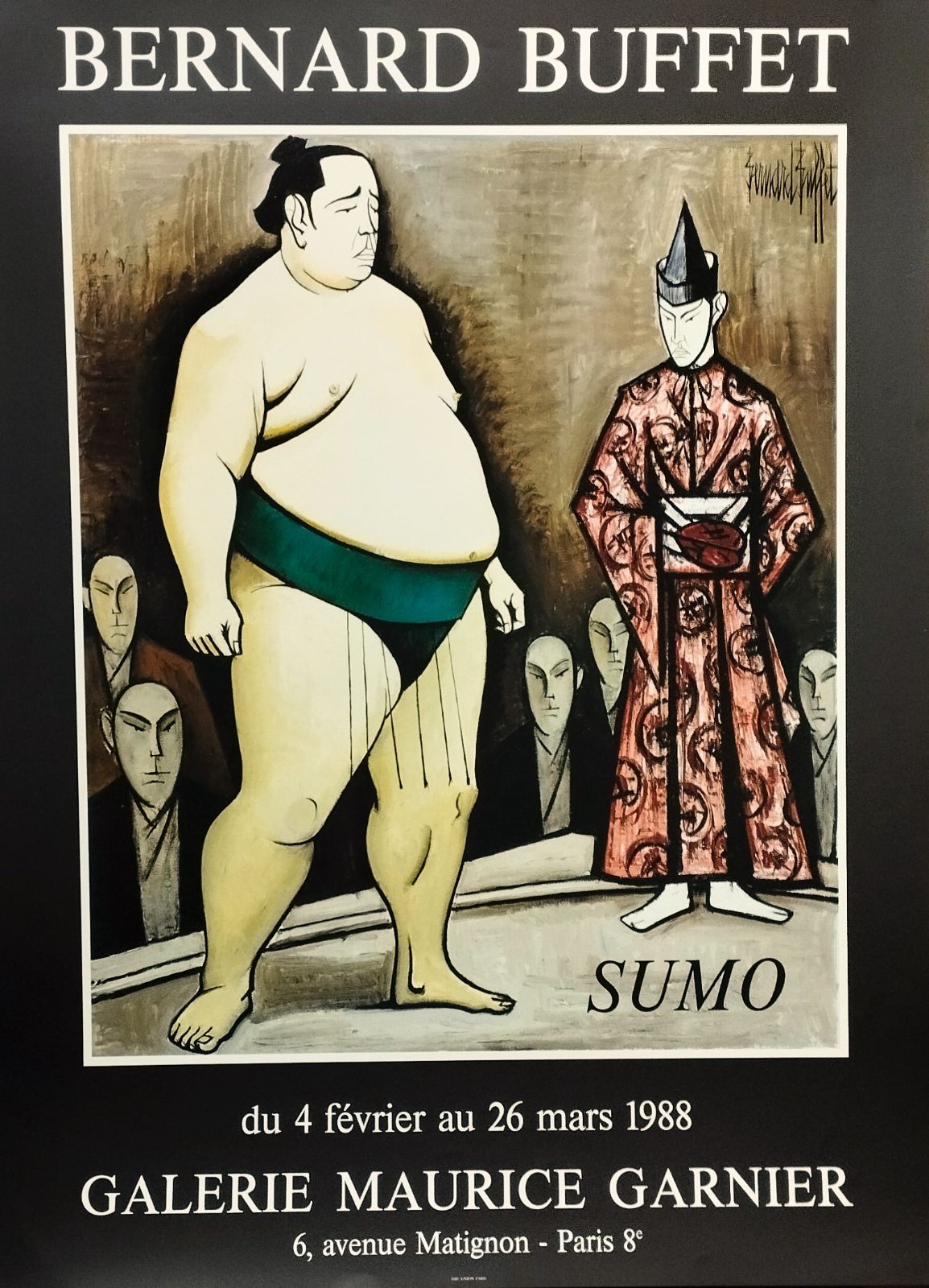 ベルナール・ビュッフェ、Le peintre Mantienne ベルナール