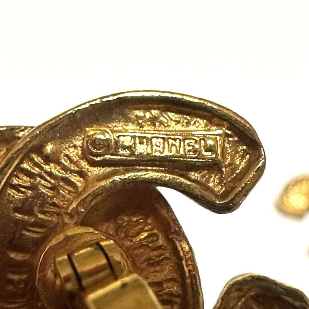 シャネル CHANEL カフリンクス マトラッセ ココマーク ゴールド GP