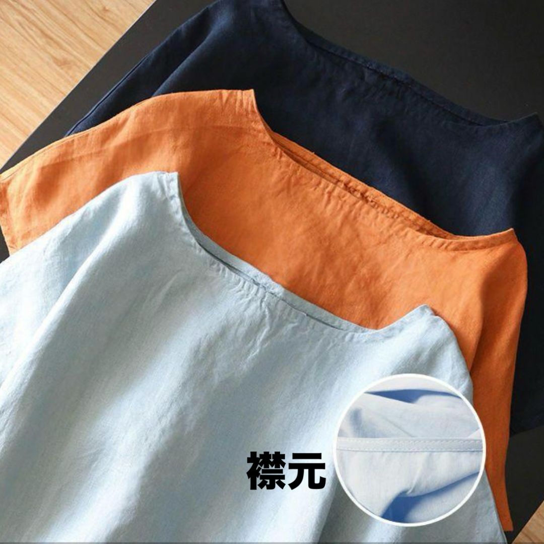 関税送料込【MaxMaraStudio】ロング ワンピース 半袖 オレンジ ロングワンピース 半袖 オレンジ ポケット付き ラウンドネック