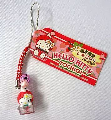 ハローキティ ストラップ 根付 ファスナーマスコット キーホルダー ご