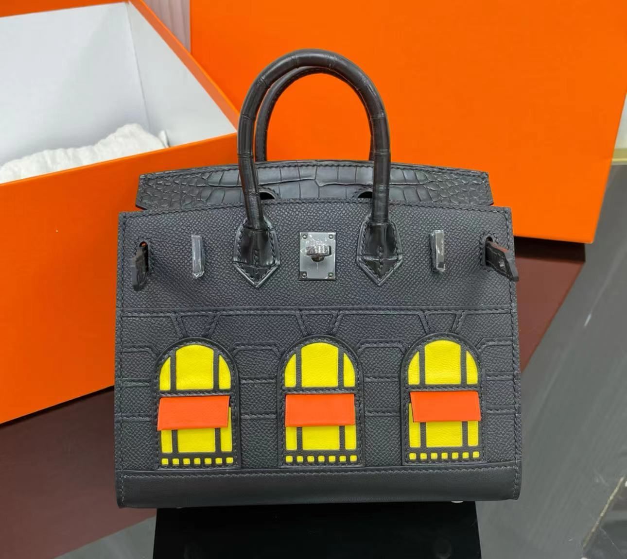 Hermes エルメス 20 フォーブール スモールハウス ハンドバッグ