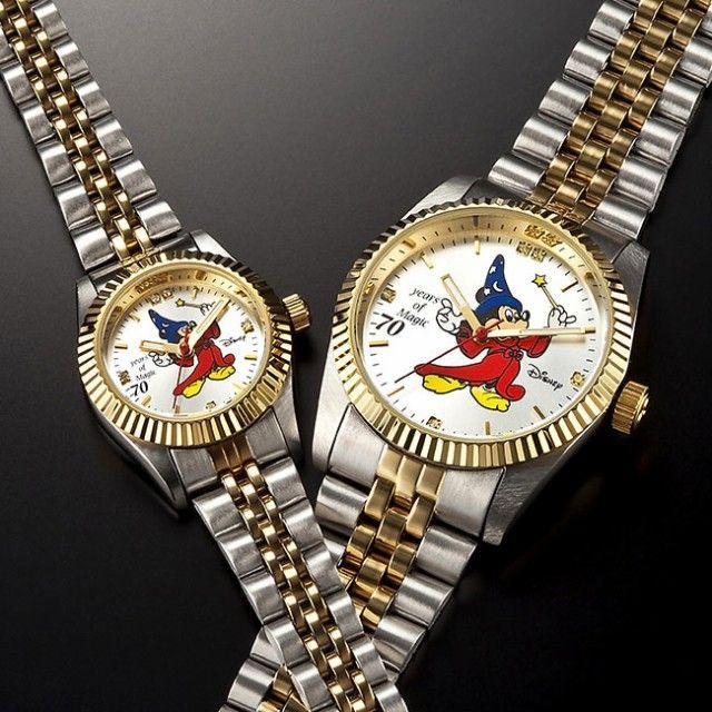ディズニー 腕時計 魔法使いミッキー ファンタジア70周年記念 限定生産