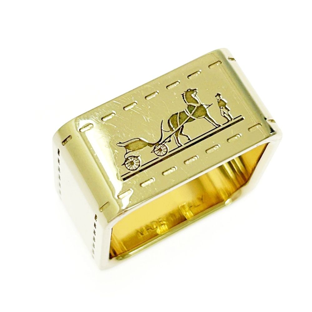 中古】HERMES エルメス GP ボルデュック スクエア スカーフ