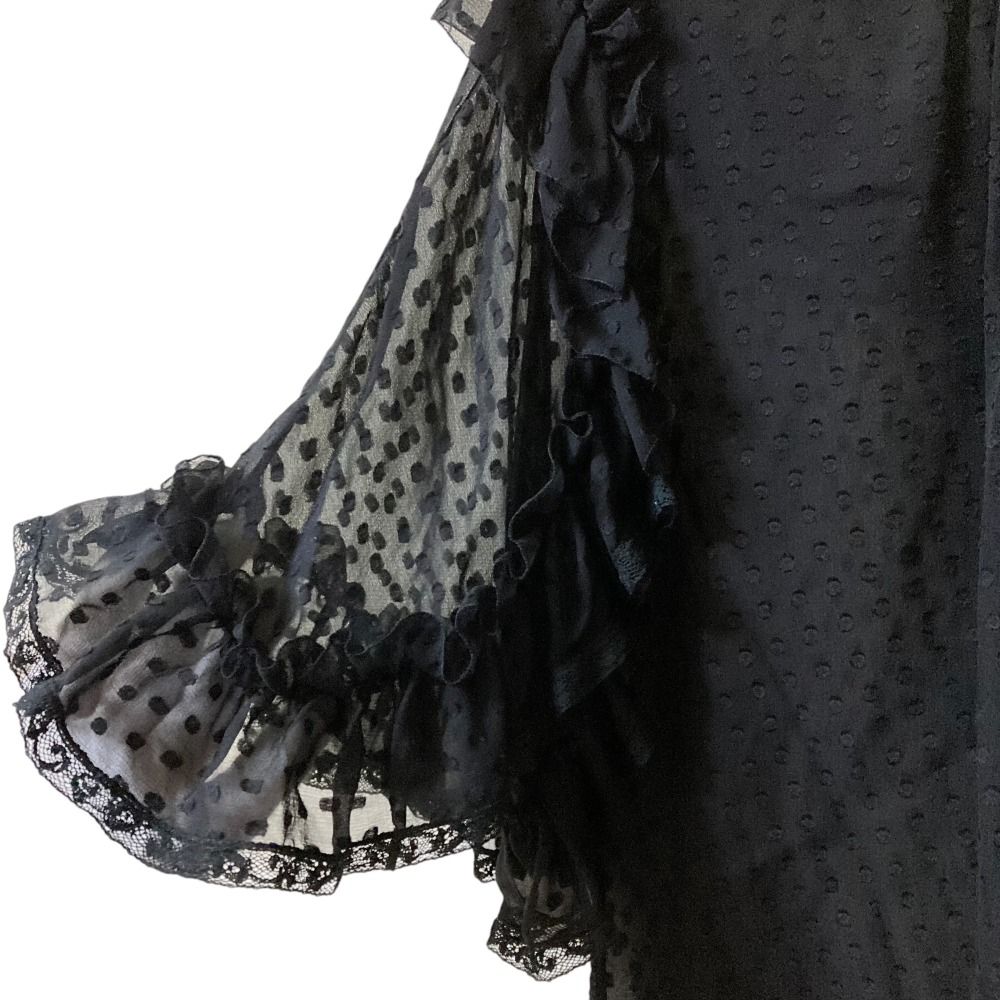 美品 DOLCE&GABBANA ドルチェアンドガッバーナ シルク フリル
