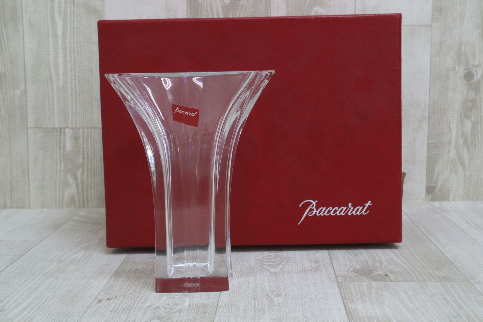 Baccarat バカラ GINKGO ギンコ S フラワーベース クリスタルガラス