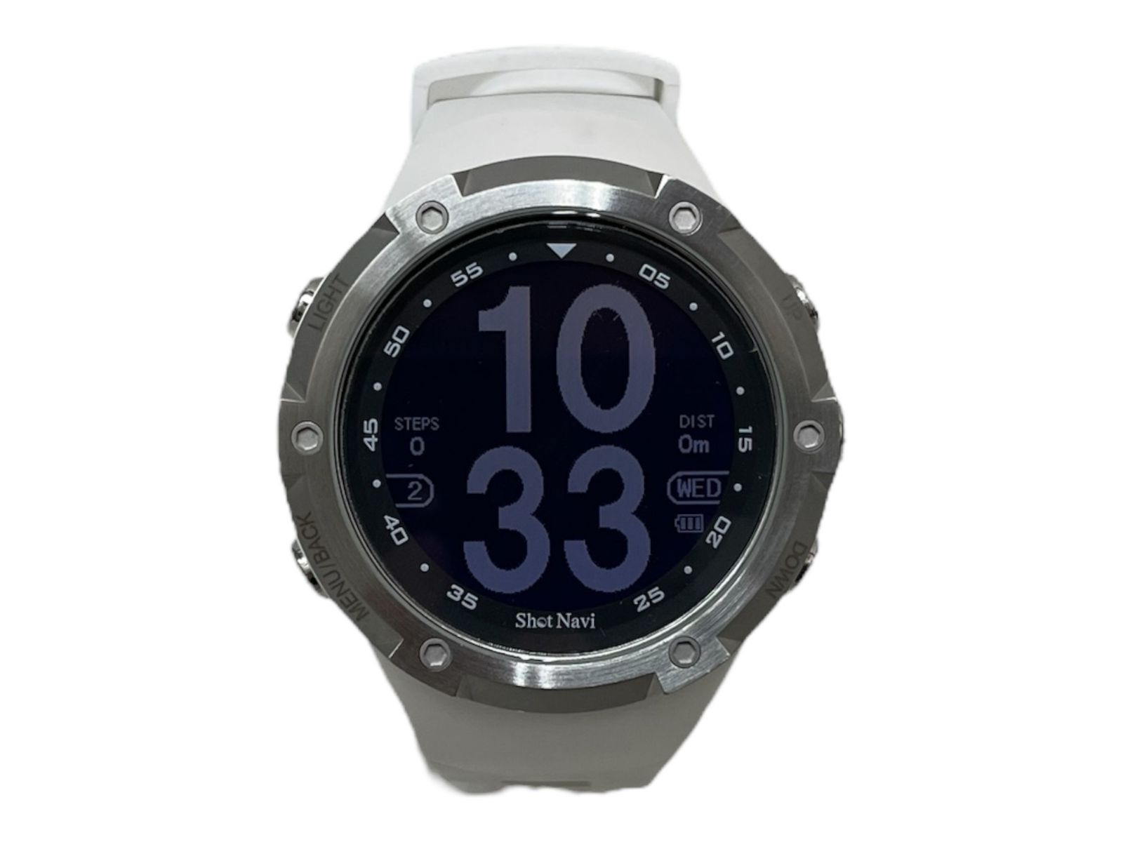 Shot Navi W1 Evolve ゴルフGPSウォッチ ネイビー テクタイト Shot