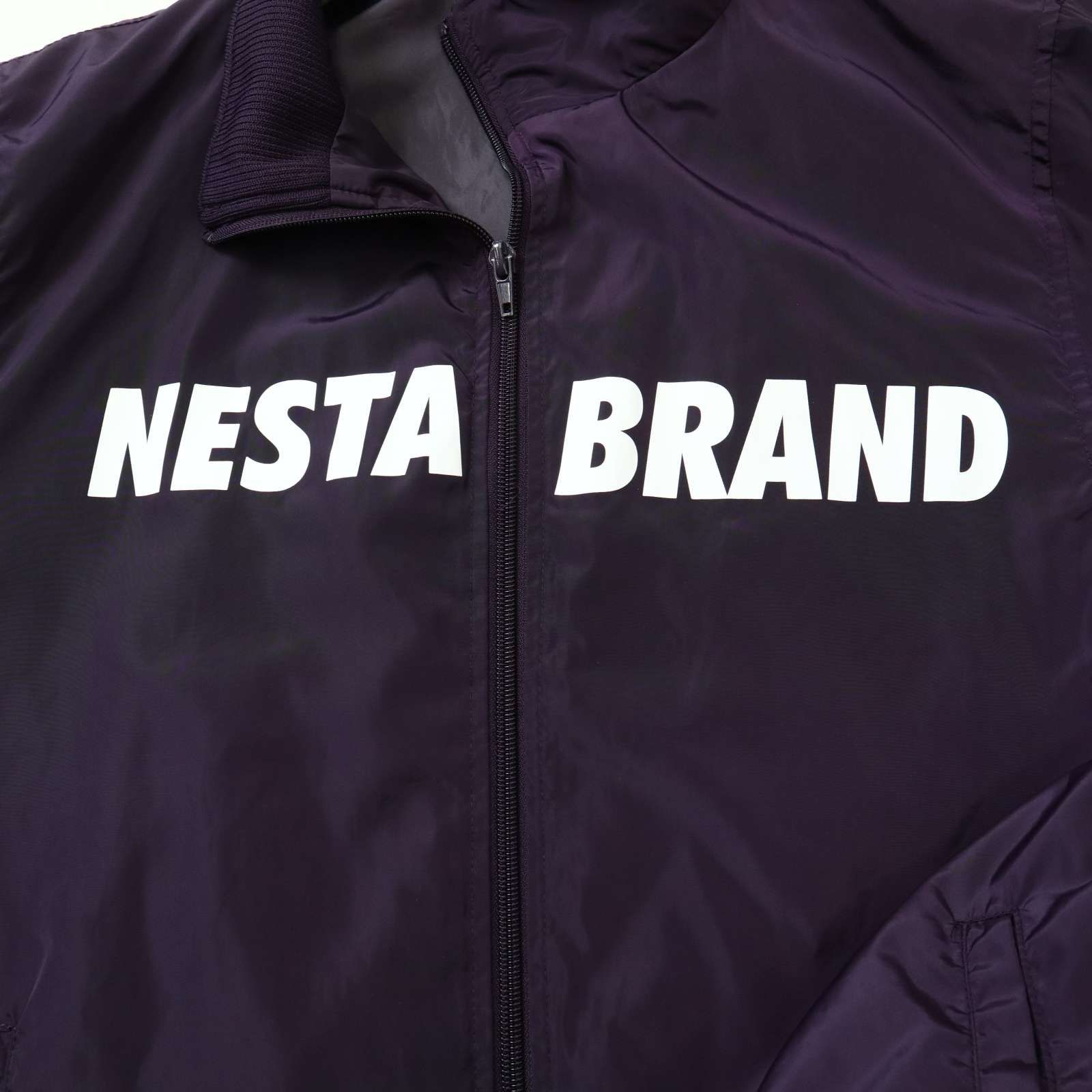 NESTA BRAND ネスタブランド 通年 ロゴプリント☆ スタンドカラー 