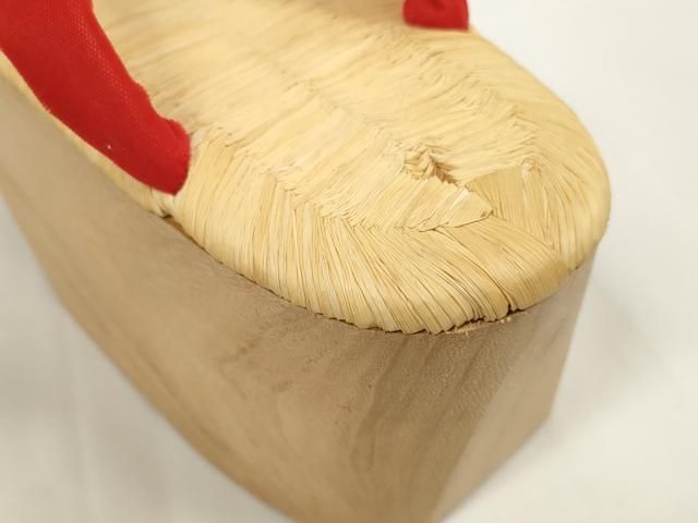 舞妓さん ぽっくり 七五三 ぽっくり 舞妓さん 朱赤 鶴 本畳み 記念撮影