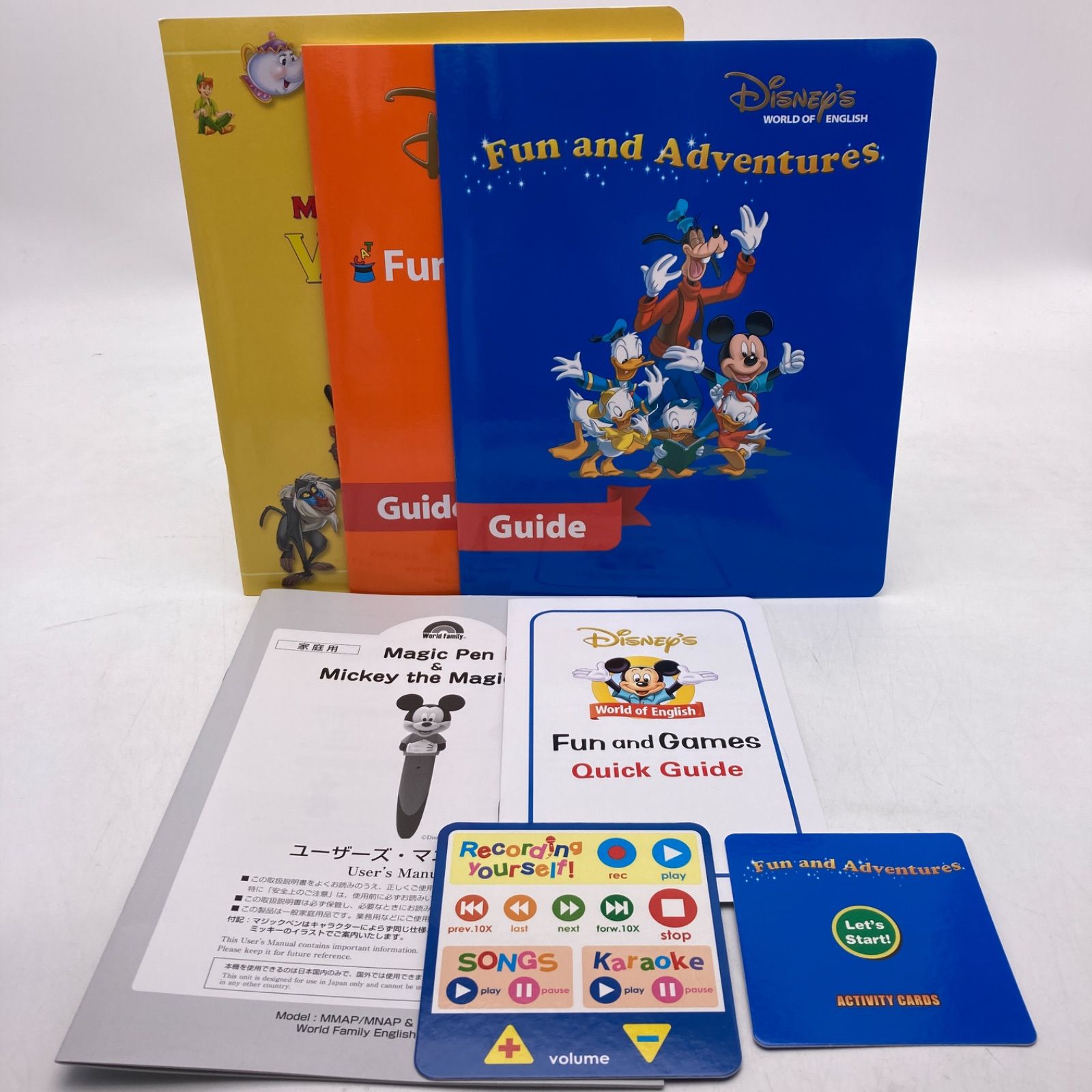 ミッキーマジックペンセット＆アドベンチャー ディズニー英語システム DWE 803723