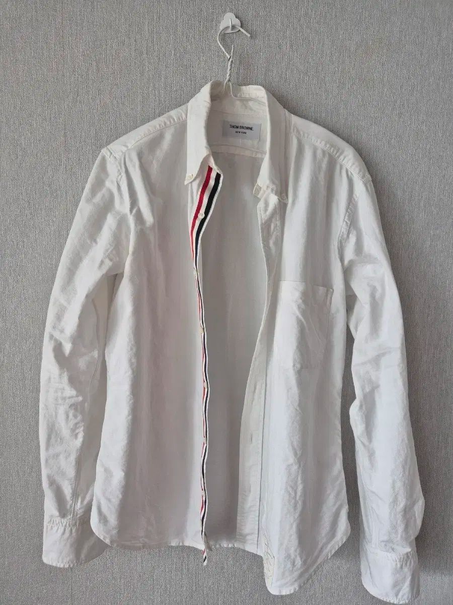 Thom Browne トム ブラウン 3 行タブ 白 シャツ