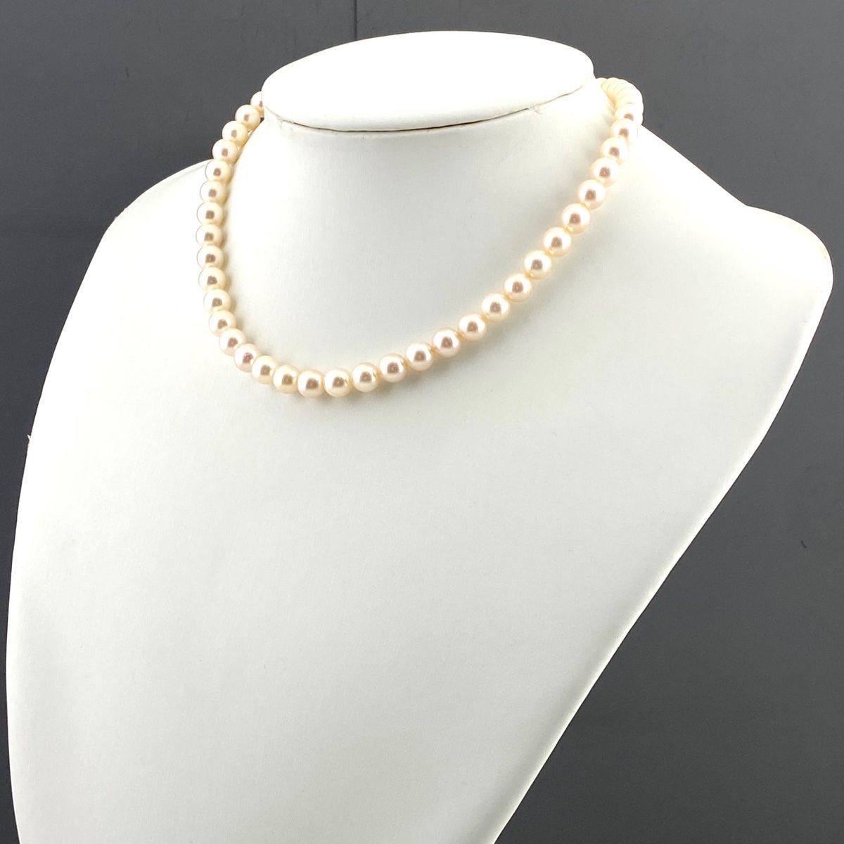 ミキモト MIKIMOTO パール デザインネックレス YG イエローゴールド 真珠 ネックレス K14 パール レディース FORTGASGNV_COM_BR