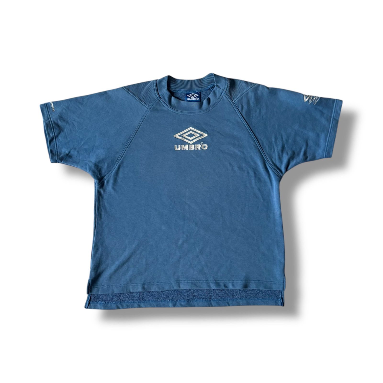 90s UMBRO “PRO TRAINING” S/S Embroidery Sweat Shirt アンブロ プロ 