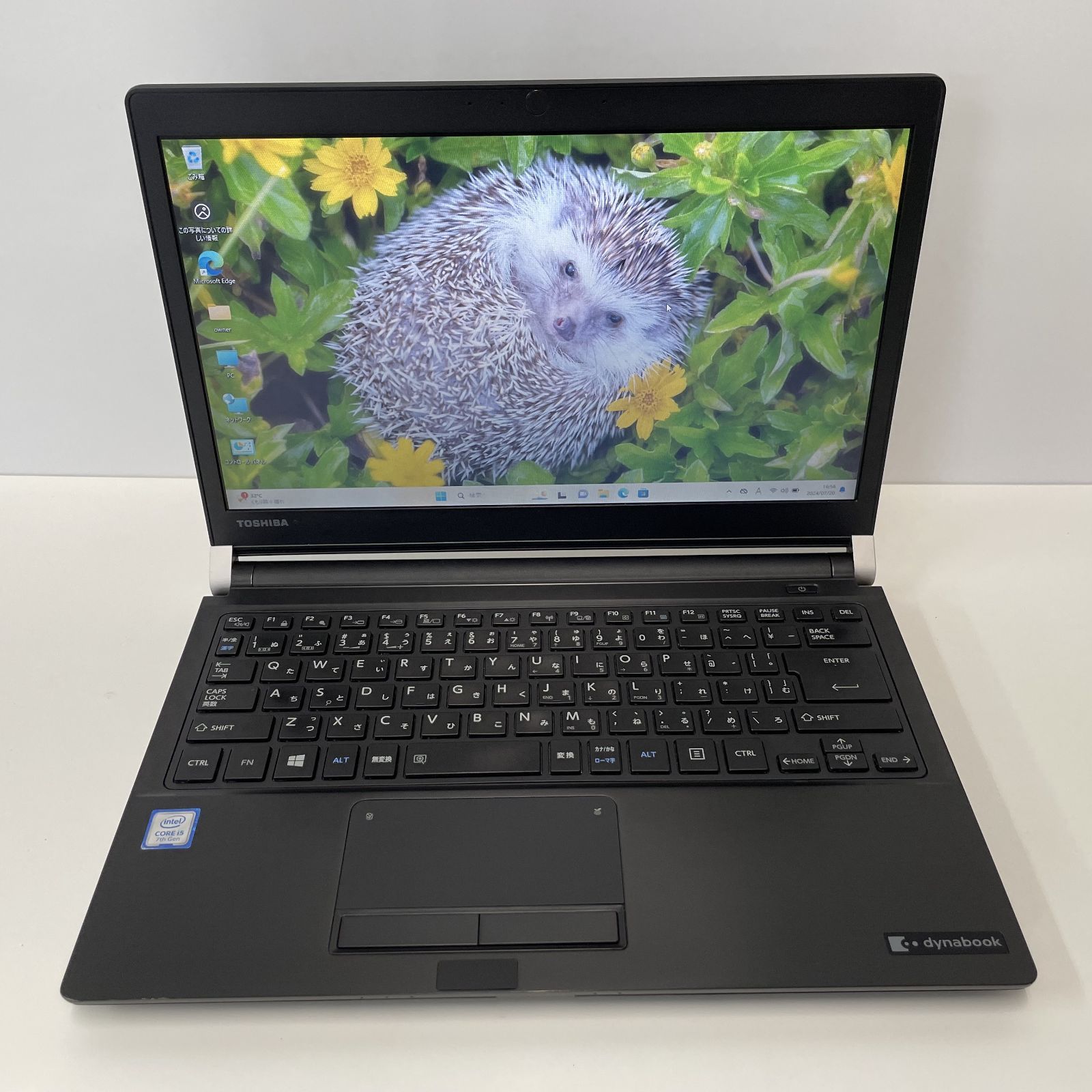 東芝 ノートパソコンdynabook R73|M Windows11オフィス付き i5七世代 爆速SSD搭載 13.3インチ