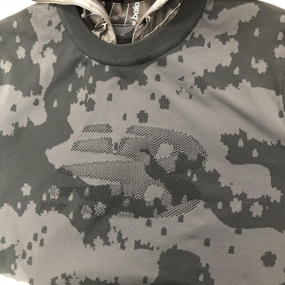 ☆SALE価格☆【美品】ニューバランスゴルフ フード付セーター 黒