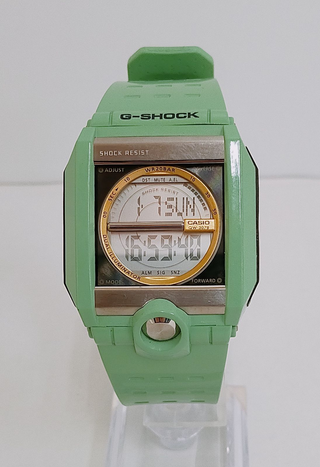 79.カシオ 腕時計 G-SHOCK G-8100B-3DR ペールグリーン【併売品 