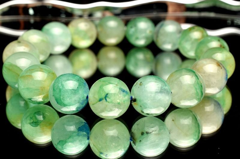 ❤️「迫力の天然マーブル 」クリソコラ バングル 12㎜ 天然石