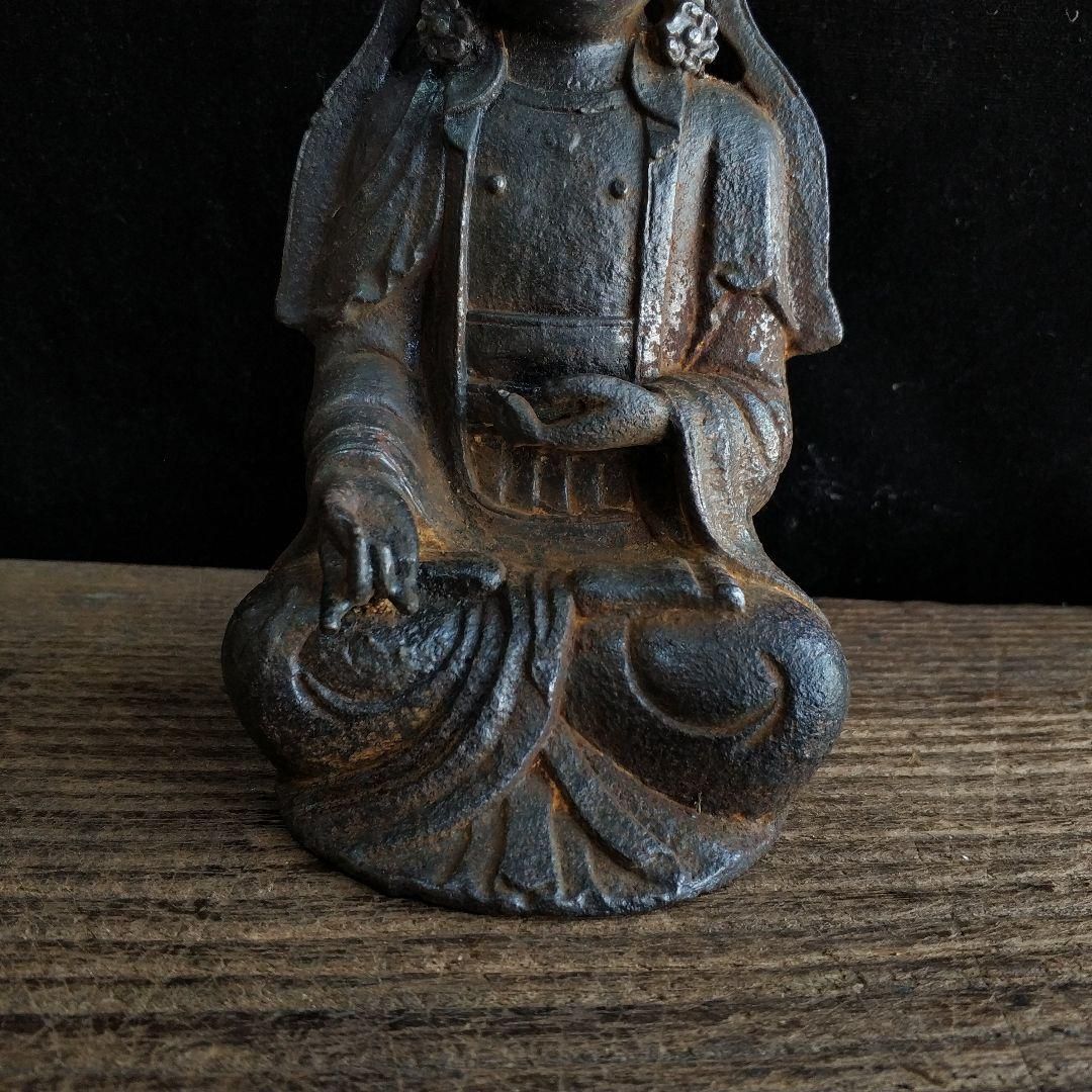 鉄器 観音仏像 装飾品 工芸品 美術品 置物 鉄器 仏像 装飾品 工芸品美術品 置物