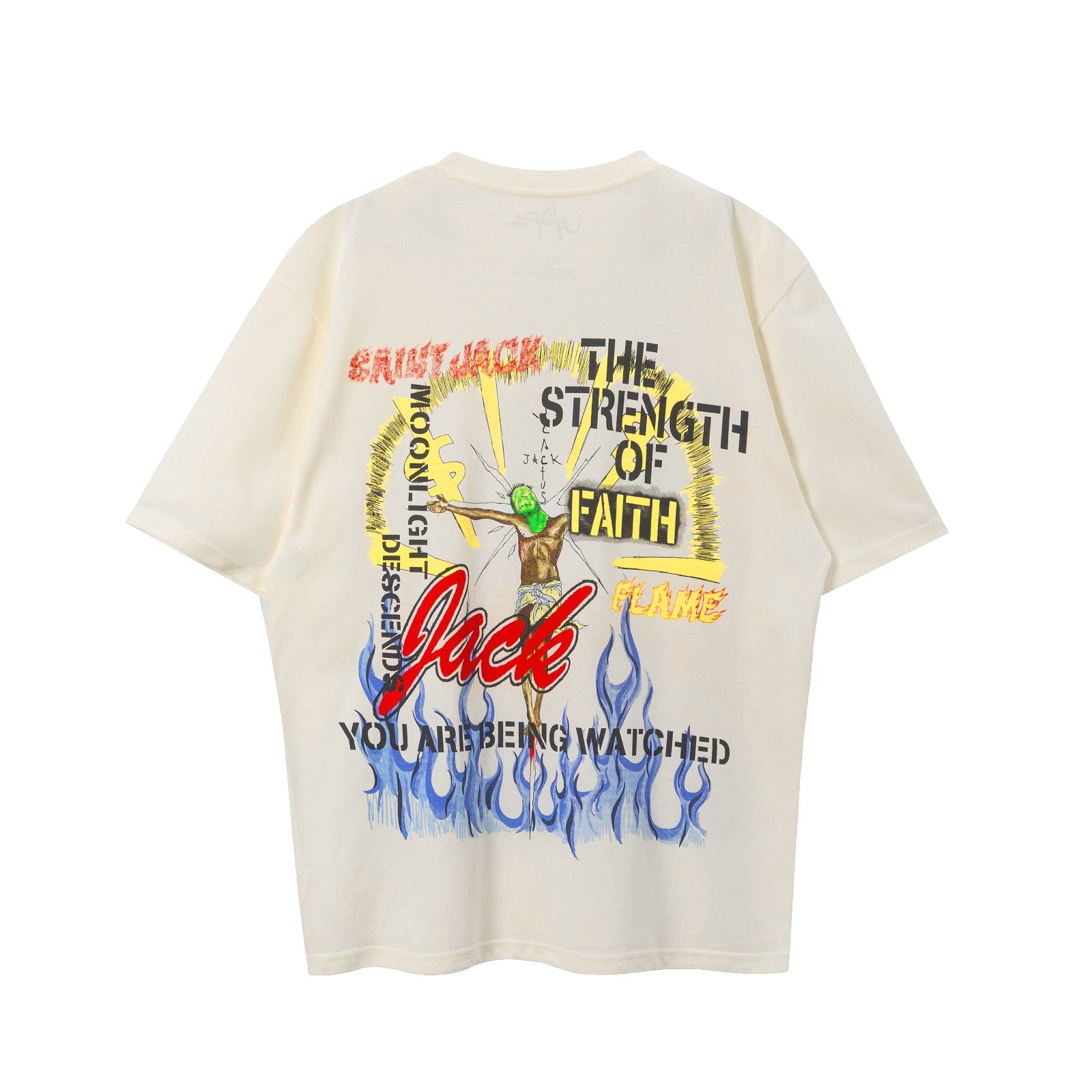 新品 M トラヴィススコット CACTUS JACK x セントマイケル