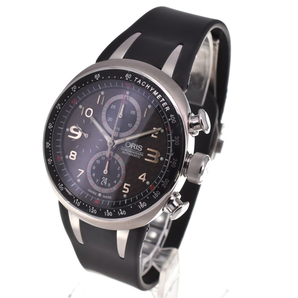 ORIS オリス 7587-72 クロノグラフ チタン 自動巻き メンズ良品 ORIS オリス 7587-72 クロノグラフ チタン 自動巻き メンズ良品
