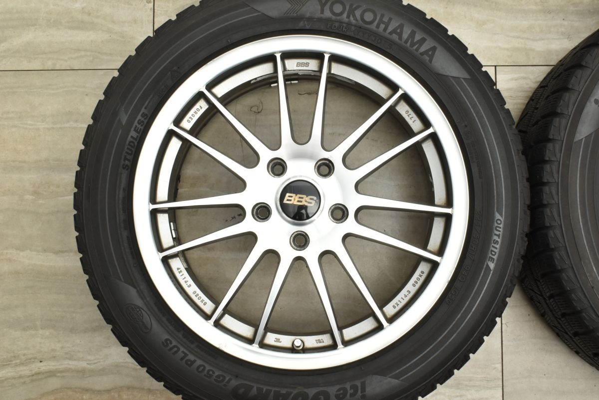 希少 鍛造】ホンダ 純正 オプション ヒノデックス BBS RD155 17in 7J+