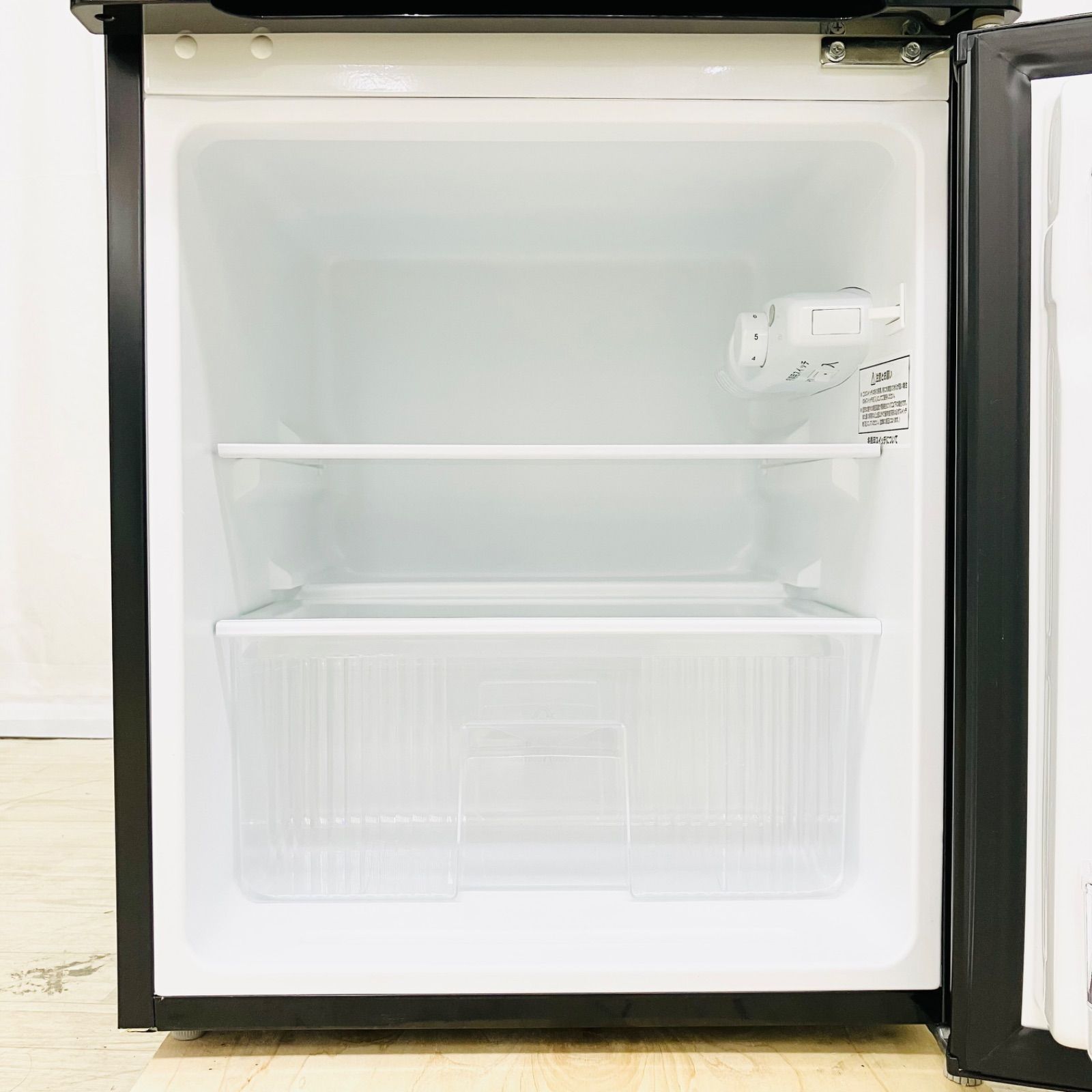 赤べると様専用】Comfee コンフィー 90L 2ドア 冷凍 冷蔵庫 RCT90BL(E