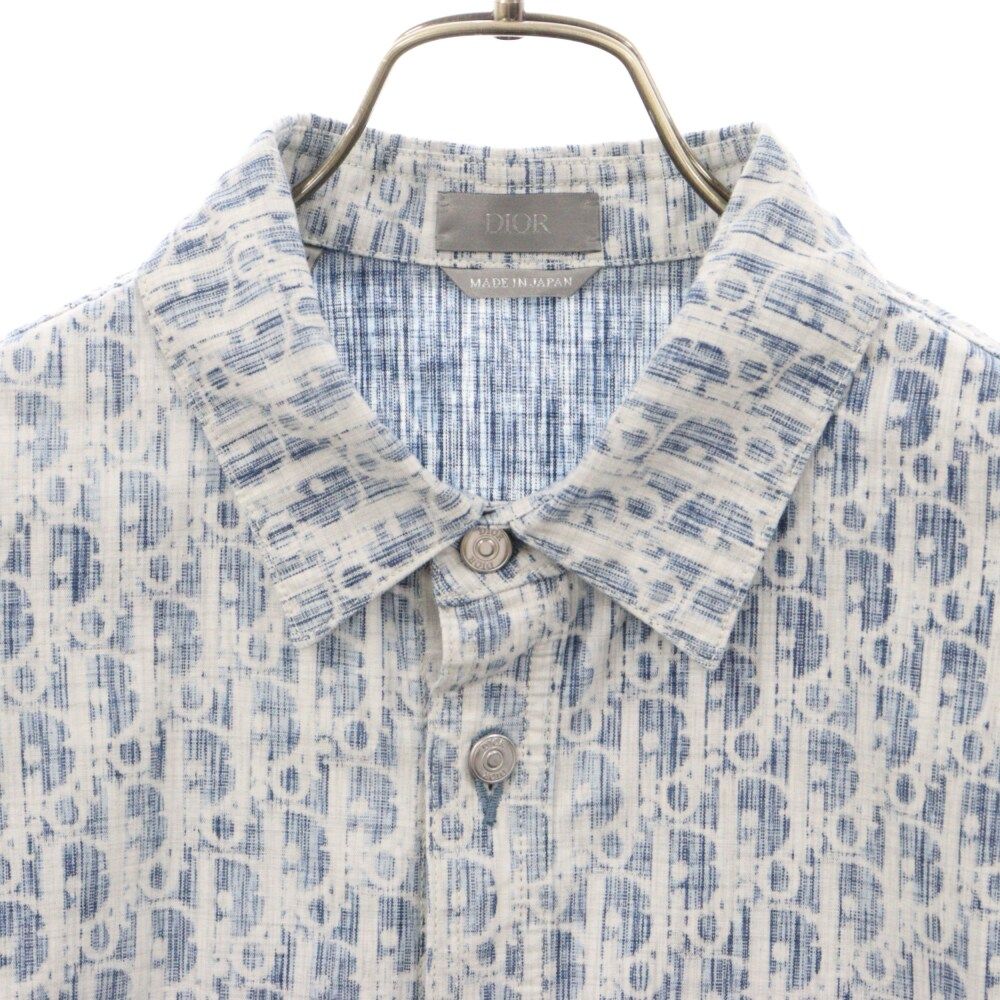 DIOR (ディオール) 20AW Cotton Denim Oblique Overshirt 013D585BY989