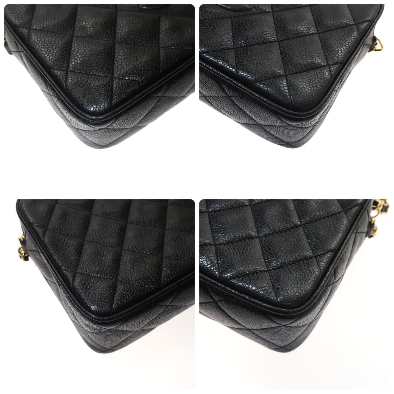 極美品】CHANEL シャネル マトラッセ チェーンショルダーバッグ A03727 
