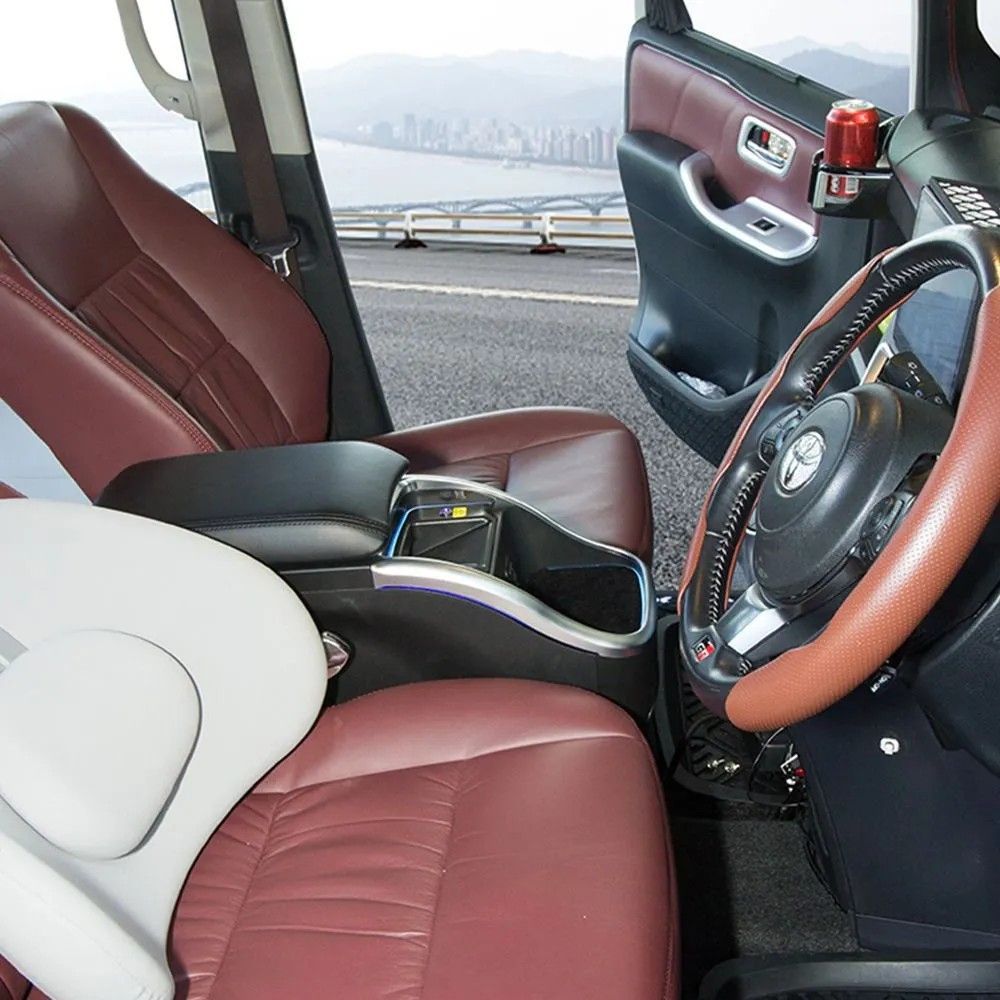 送料無料 日産 セレナ C27|C28 ハイブリッド 中央コンソール 収納ボックス アームレスト ボックス 内装 パーツ ブラック選択