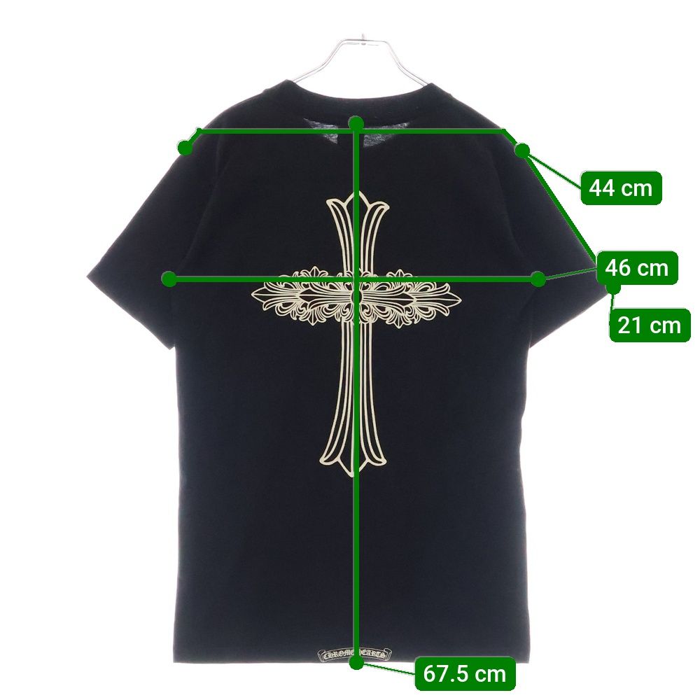 CHROME HEARTS (クロムハーツ) OLD BACK CROSS TEE オールド