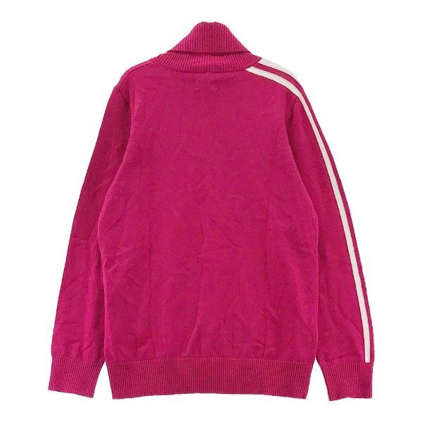 N adidas アディダス タートルネックニットセーター ピンク ゴルフ 長袖 ADIDAS GOLF アディダスゴルフ タートルネックニットセーター