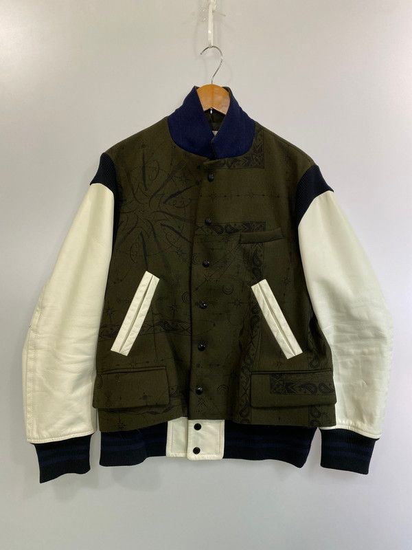 中古品】 SACAI サカイ × DR.WOO ドクターウー BANDANA PRINT BLOUSON