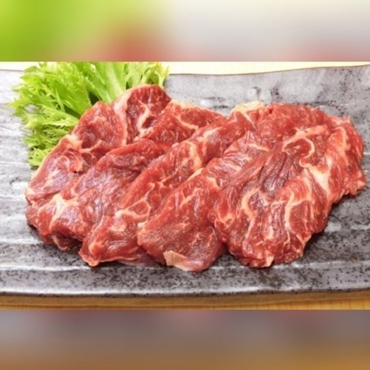 【１ｋｇ】牛ハラミ1kg（500g×2）／焼肉で人気！8ｍｍ厚！一口カット-4