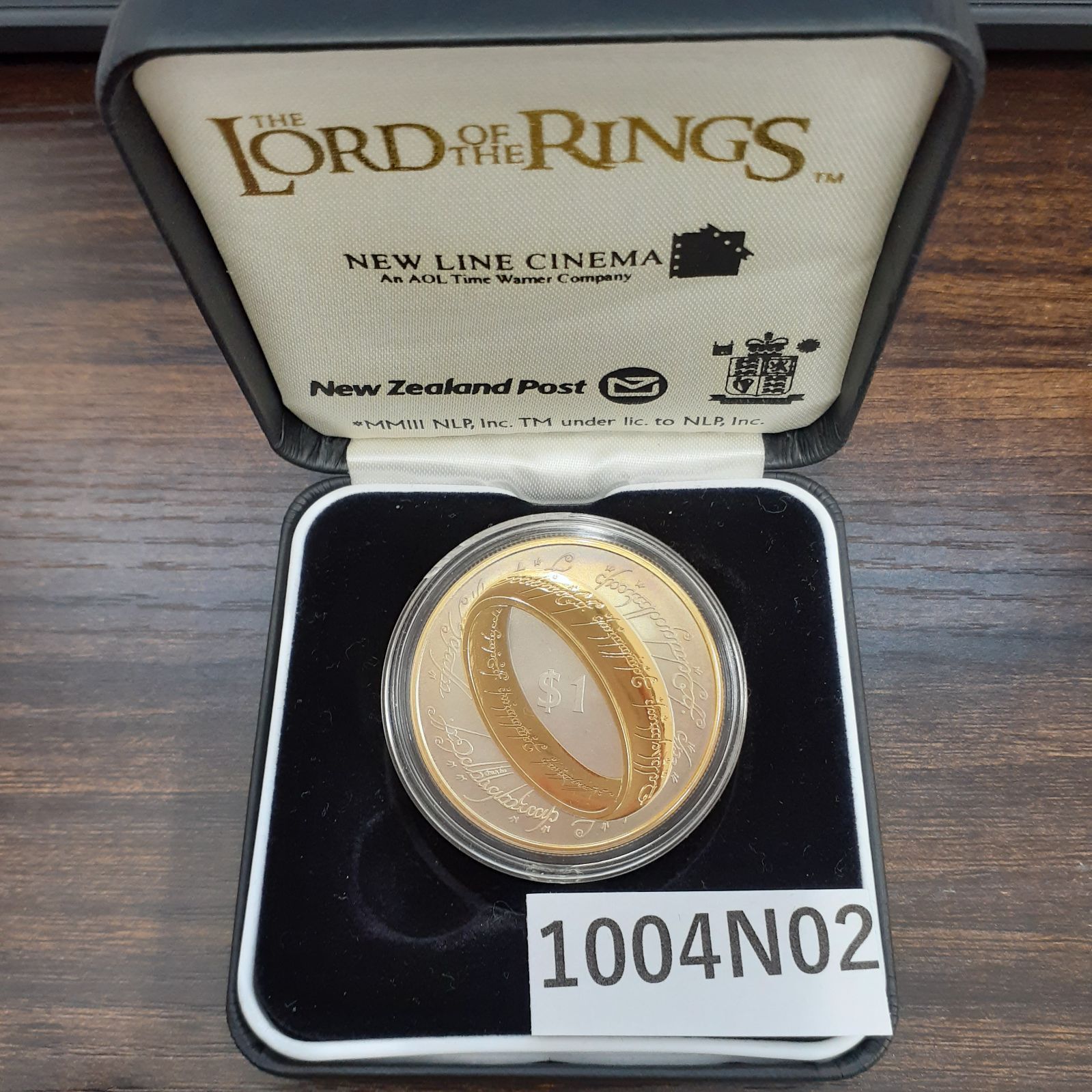 1004N02】ロードオブザリング 記念コイン 1ドル 2025年最新】アメリカ 1ドル コインの
