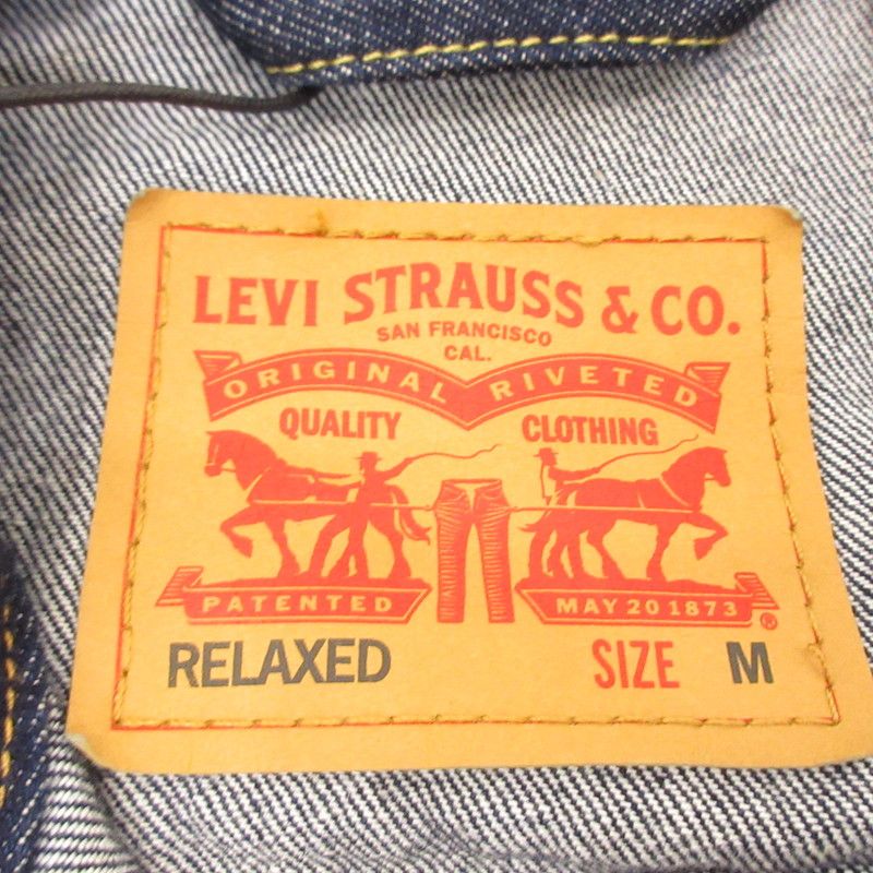 姫路東店 Levi s リーバイス デニム TYPEIトラッカージャケット A7632-0000 ブルー サイズ M 93 KANDAIZUMI_COM