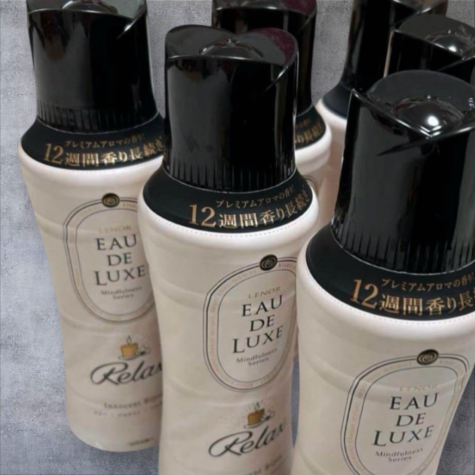 12本セット レノア オードリュクス リラックス 香り付け 衣類520㎖×6本セット洗濯 本体