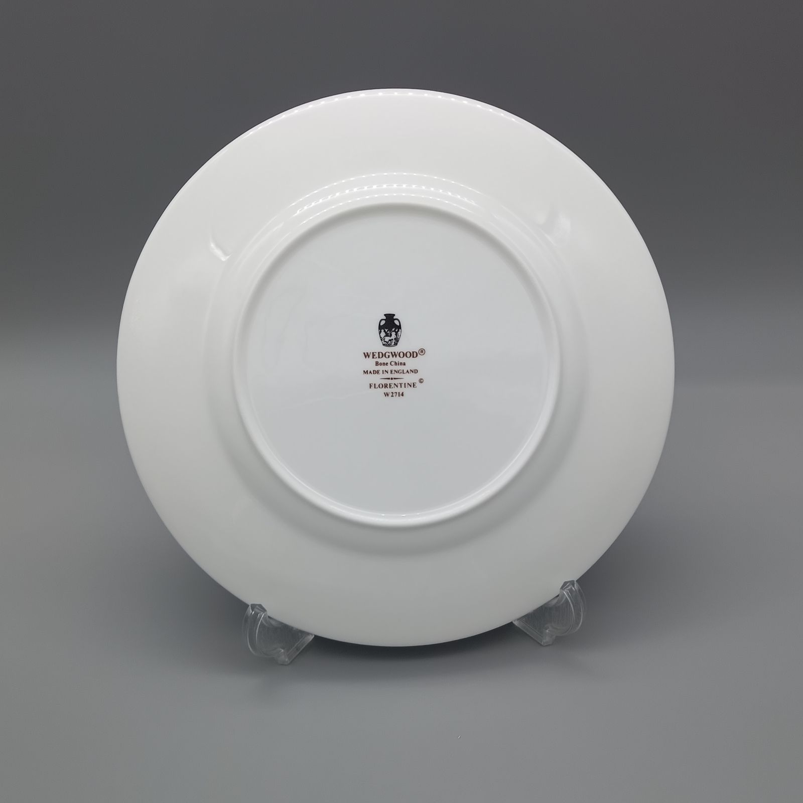 ウェッジウッド フロレンティーン ターコイズ 黒壺マーク プレート 皿