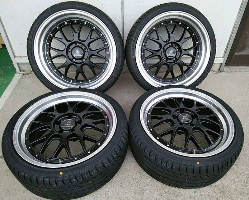新品 4本 クラウン 200/210系 タイヤホイールセット 19インチ