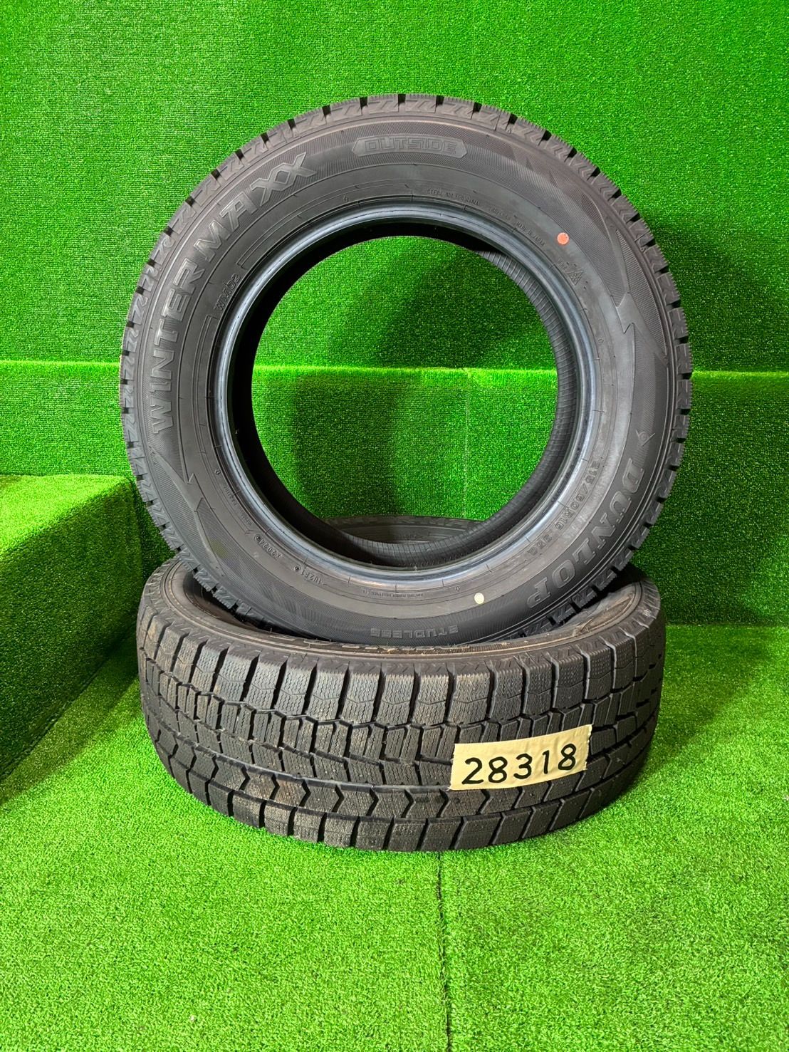 DUNLOP WINTER MAXX 02 215|60R16 スタッドレスタイヤ 2本セット 20